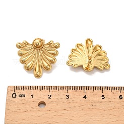 Серьги-гвоздики из нержавеющей стали 304&nbsp;EJEW-P316-04G