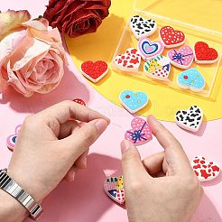 16шт 8 цвета силиконовые бусины&nbsp;FIND-CJ0003-10