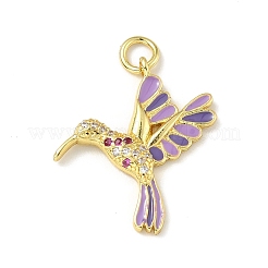 Латунные микро проложить кубического циркония подвески&nbsp;KK-A163-01G-1