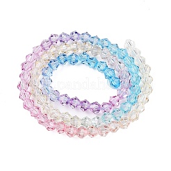Colori sfumati da cuocere fili di perline di vetro&nbsp;LS-DGLA-A039-T6mm-A07