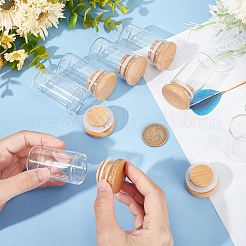 Прозрачная стеклянная бутылка&nbsp;CON-WH0092-34B