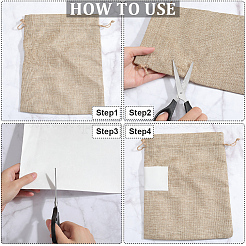 Прямоугольные самоклеящиеся бархатные заплатки&nbsp;AJEW-WH20011-11B