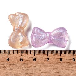 Светящиеся прозрачные акриловые бусины&nbsp;OACR-G033-06B