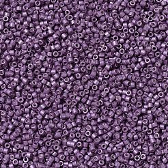 MIYUKIデリカビーズ  シリンダー  日本製シードビーズ  11/0  （db1173)亜鉛メッキマットマゼンタ  1.3x1.6mm  穴：0.8mm  約2000PCS /ボトル  10 G /ボトル&nbsp;SEED-JP0008-DB1173