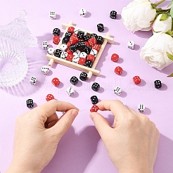 60шт 3 цвета акриловые бусины&nbsp;OACR-YW0003-97