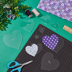 9шт 9 стиля акриловый шаблон DIY-BC0011-94