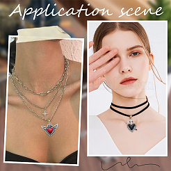 24шт 6 стиля подвески из сплава с эмалью&nbsp;ENAM-SC0005-03