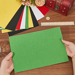 10 шт. 5-х цветная прямоугольная самоклеящаяся фетровая ткань&nbsp;DIY-CY0002-28