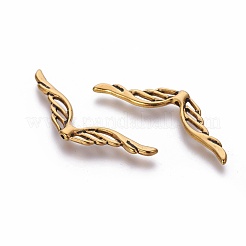 Perline in lega stile tibetano&nbsp;TIBEB-LF10756YKG-AG-FF
