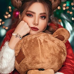 96шт рождественские подвески из сплава эмали JX267A