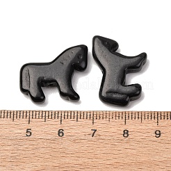 Синтетические бирюзовые бусины в виде лошади&nbsp;G-B015-08