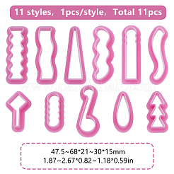 11 pz 11 stili stampi in plastica pp&nbsp;DIY-HY0002-78