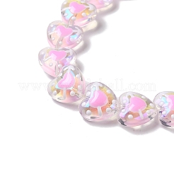 Стекло ручной работы бисер нитей&nbsp;LAMP-K037-09C