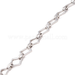 Некорневая нержавеющая сталь 304 с ромбовидными и овальными звеньями CHS-F017-04P