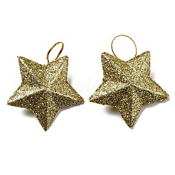 Пластиковые блестящие подвески в виде звезд&nbsp;LS-KY-D019-01B