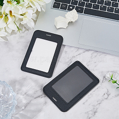 Пластиковый держатель для визитных карточек из ПВХ&nbsp;AJEW-WH20006-351A-01