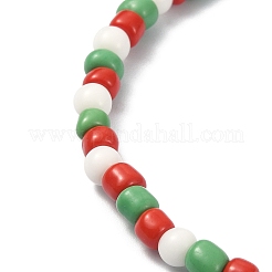 5 шт. 5 стильных браслета из стеклянных семян BJEW-TA00274