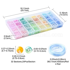 Набор для изготовления браслета карамельного цвета своими руками DIY-YW0006-39