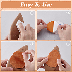 20 шт. 2 стиля противоскользящие накладки на обувь из замши&nbsp;AJEW-PH0007-56A