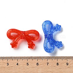 Прозрачные акриловые бусины с эффектом кракле MACR-L010-03