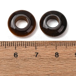Natürliche Tigerauge europäischen Perlen&nbsp;G-C134-01L