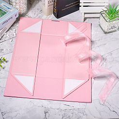 Прямоугольные складные бумажные подарочные коробки для хранения AJEW-TAC0035-07C
