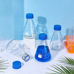 Wiederverwendbare Glasreagenzflasche mit Schraubverschluss&nbsp;CON-WH0100-39A