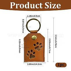 1 шт. брелки для сумок из искусственной кожи&nbsp;KEYC-CL0001-39A
