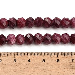 Fili di perle sfaccettate di giada bianca naturale tinta&nbsp;GG-CBAE966-01A-J