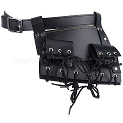 Искусственная кожа с оболочкой из сплава на талии AJEW-WH0419-04A