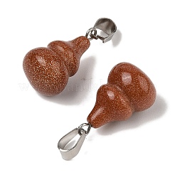 Synthetischen Goldstone-Anhänger&nbsp;G-B127-03P-09