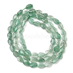 Природный зеленый бисер пряди клубники кварца G-B159-A18