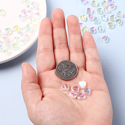 Экологичные прозрачные акриловые бусины TACR-YW0001-06