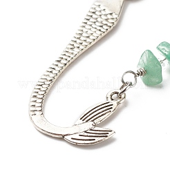 Закладки из сплава русалки AJEW-JK00186