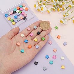 48шт бусины из сплава 12 цветов FIND-PH0020-03