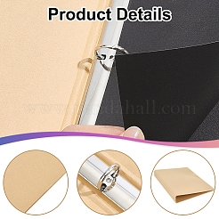 Copertina per raccoglitore ad anelli in carta&nbsp;AJEW-WH0643-051