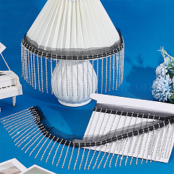 2 ярд полиэфирной кружевной ленты с кисточками OCOR-PH0006-48B