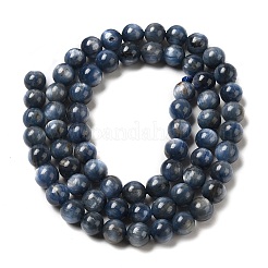 Натуральный кианит / цианит / нити круглых бусин дистен G-O017-6mm-04C