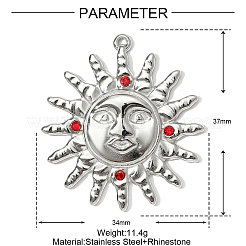 Подвески из нержавеющей стали 304 STAS-OY001-03P