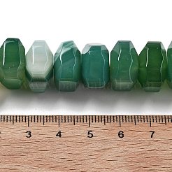 Натуральные полосатые агатовые бусы G-K392-A17