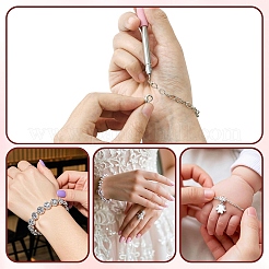 Вспомогательный инструмент для застежки браслета из нержавеющей стали 201&nbsp;AJEW-YWC0003-02A