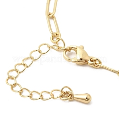 Изготовление браслета из латунных скрепок толщиной 3.5 мм.&nbsp;MAK-K024-10G