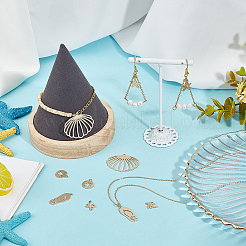 10шт 5 стильные латунные подвески KK-BC0009-32