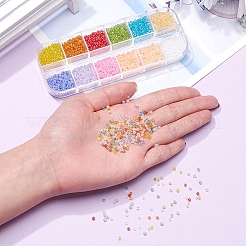 12 стиль 12/0 стеклянных бисера SEED-YW0001-49B