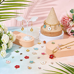 Подвески из сплава эмали 140шт 16 стиля&nbsp;ENAM-AR0001-69