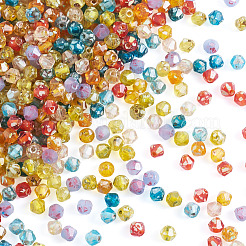 Picasso Backfarbe Glas Saatperlen Perlen&nbsp;SEED-TA0001-62M