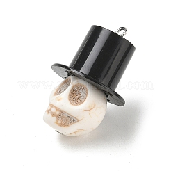 Pendentifs en résine opaque d'halloween&nbsp;RE-CBA098D-04P-A