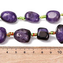 Природный агат бисер нитей&nbsp;G-F825-G01-01D