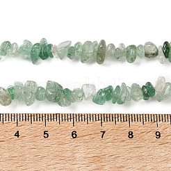 Natürliche grüne Erdbeere Quarzperlen Stränge&nbsp;GG-NH0009-A01-01