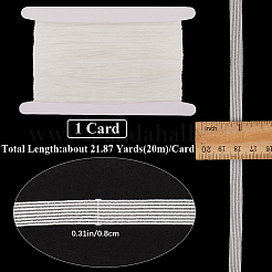 20 m transparentes elastisches Nylon-Strickband aus Angelschnur&nbsp;OCOR-GF0003-59A-01